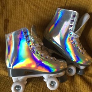 Nordstrom skates 10m (US). Holographic skates